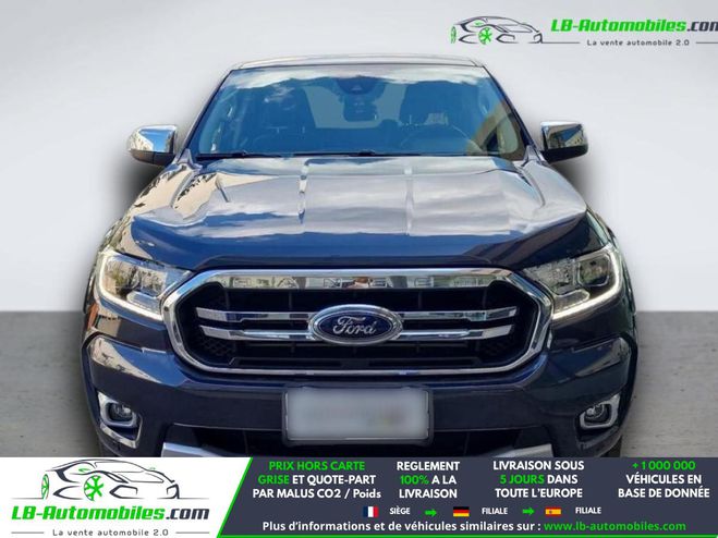 Ford Ranger DOUBLE CABINE 2.0 213 BVA Bleu de 2021