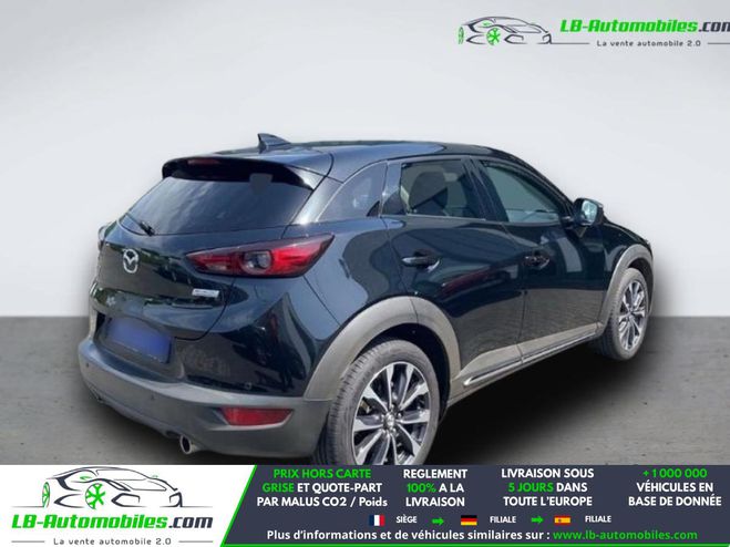 Mazda Cx 3 2.0L Skyactiv-G 150 4x4 Noir M�tallique de 2019
