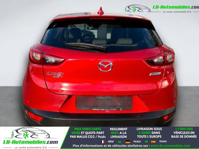 Mazda Cx 3 2.0L Skyactiv-G 150 4x4 Rouge M�tallique de 2015