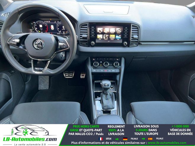 Skoda Karoq 2.0 TSI 190 ch 4x4 BVA Noir M�tallique de 2021