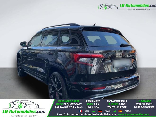 Skoda Karoq 2.0 TSI 190 ch 4x4 BVA Noir M�tallique de 2021