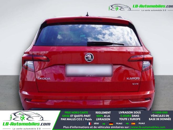 Skoda Karoq 2.0 TSI 190 ch 4x4 BVA Rouge M�tallique de 2019