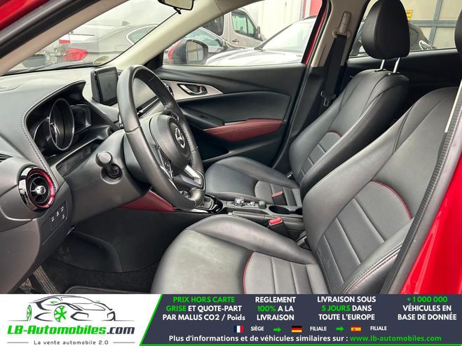 Mazda Cx 3 1.5L Skyactiv-D 105 4x2 Rouge M�tallique de 2018