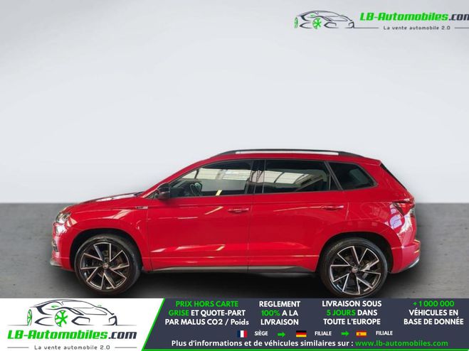 Skoda Karoq 2.0 TSI 190 ch 4x4 BVA Rouge M�tallique de 2020