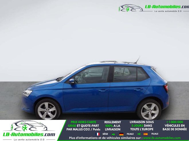 Skoda Fabia 1.0 MPI 75 ch BVM Bleu M�tallique de 2019