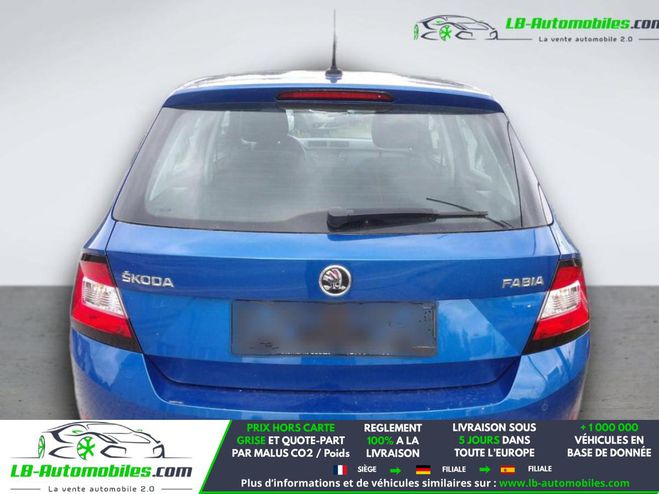 Skoda Fabia 1.0 MPI 75 ch BVM Bleu M�tallique de 2019