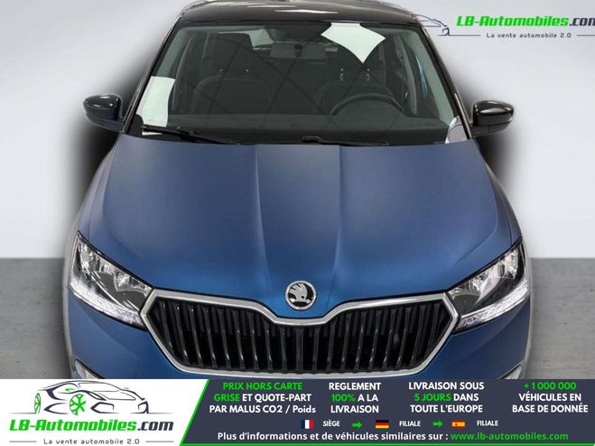 Skoda Fabia 1.0 TSI 95 ch BVA Bleu M�tallique de 2020