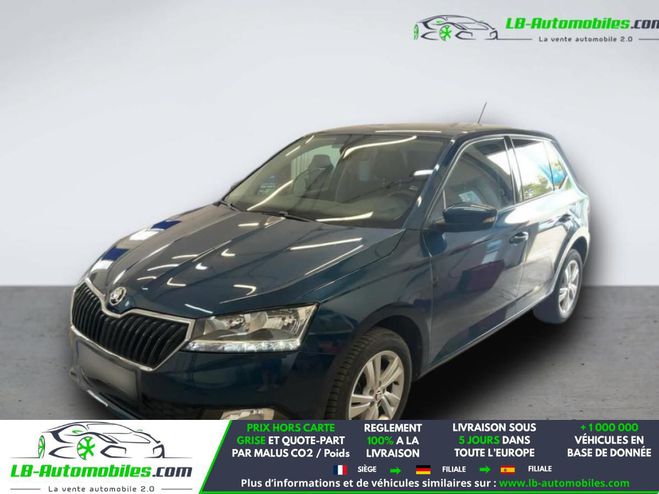 Skoda Fabia 1.0 TSI 95 ch BVA Bleu M�tallique de 2021