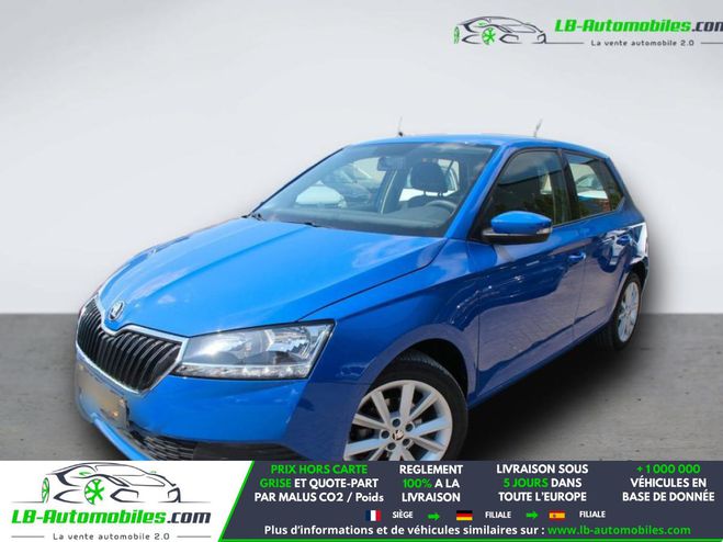 Skoda Fabia 1.0 MPI 60 ch BVM Bleu de 2019