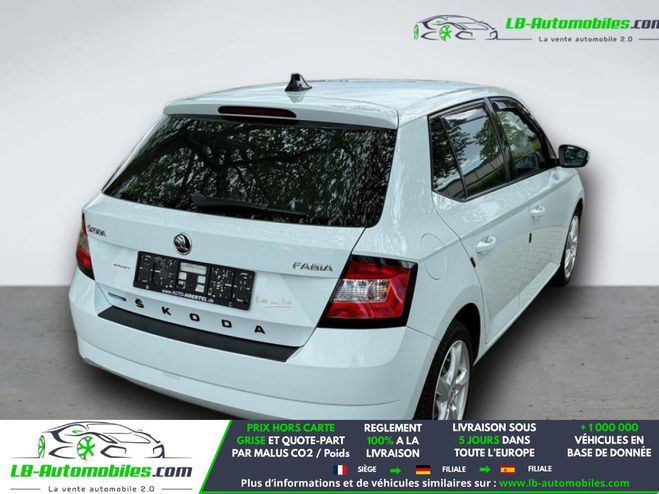 Skoda Fabia 1.0 MPI 60 ch BVM Blanc de 2018
