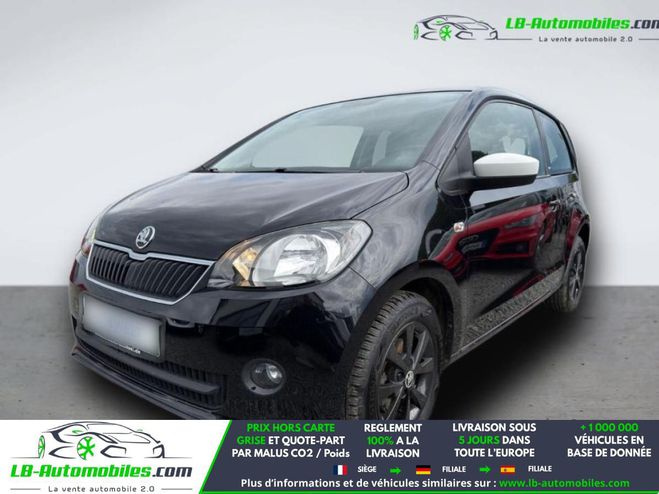 Skoda Citigo 1.0 12v MPI 60 ch BVM Noir M�tallique de 2014