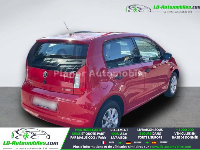 Skoda Citigo 1.0 MPI 75 ch BVM Rouge de 2019