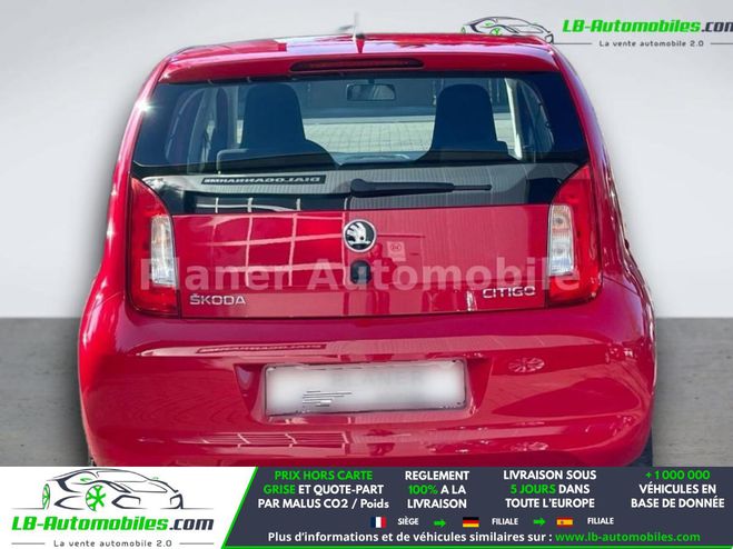 Skoda Citigo 1.0 MPI 75 ch BVM Rouge de 2019