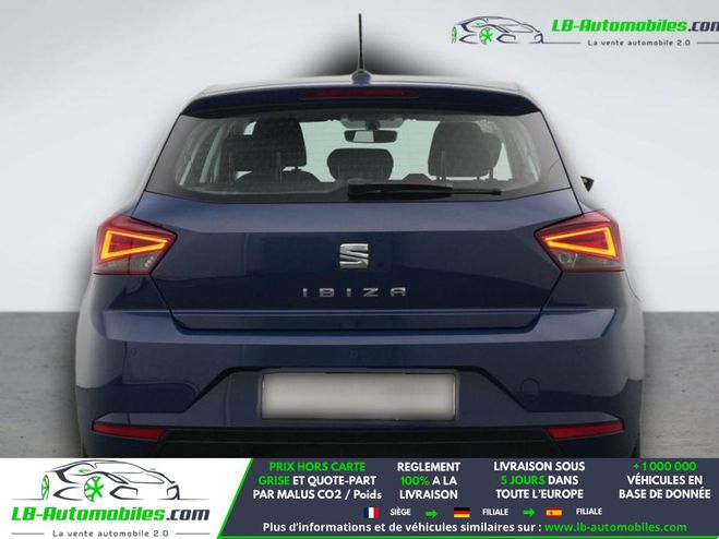 Seat Ibiza 1.0 80 ch  BVM Bleu M�tallique de 2019