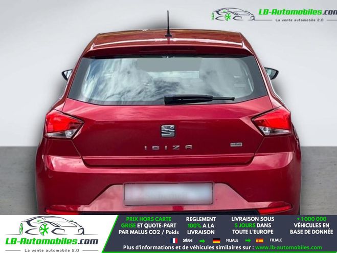 Seat Ibiza 1.0 75 ch  BVM Rouge M�tallique de 2018
