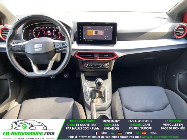 Seat Ibiza 1.0 TSI 110 ch  BVM Rouge M�tallique de 2021