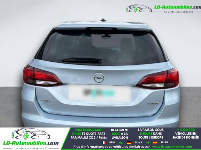 Opel Astra 1.4 Turbo 125 ch BVM Bleu M�tallique de 2019