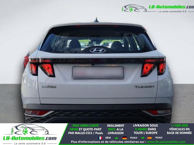 Hyundai Tucson 1.6 T-GDI 150 Hybrid 48V BVM Blanc de 2021