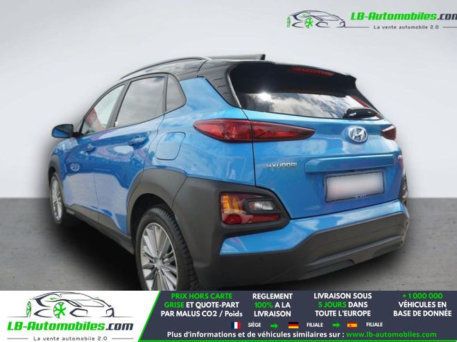Hyundai Kona 1.6 T-GDi 177 BVA Bleu M�tallique de 2020