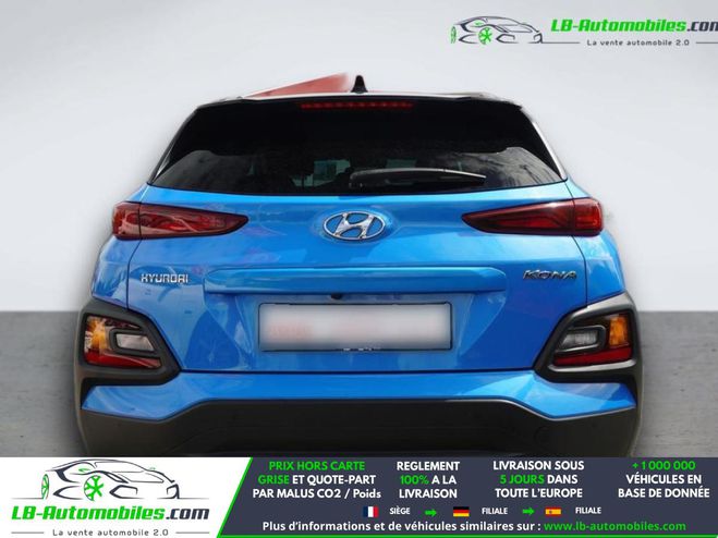 Hyundai Kona 1.6 T-GDi 177 BVA Bleu M�tallique de 2020