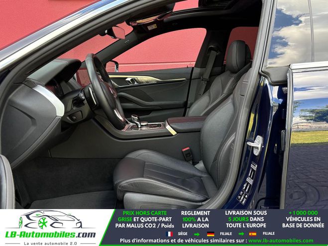 BMW Serie 8 840i xDrive 333 ch BVA Bleu M�tallique de 2021