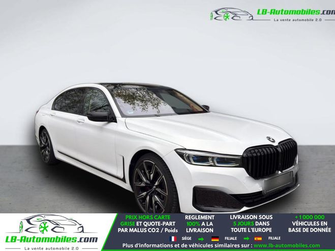 BMW Serie 7 750i xDrive 530 ch BVA Blanc Mate de 2021