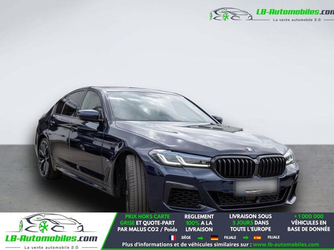 BMW Serie 5 540i xDrive 340 ch BVA Bleu M�tallique de 2021