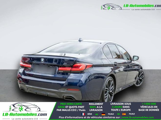 BMW Serie 5 540i xDrive 340 ch BVA Bleu M�tallique de 2021