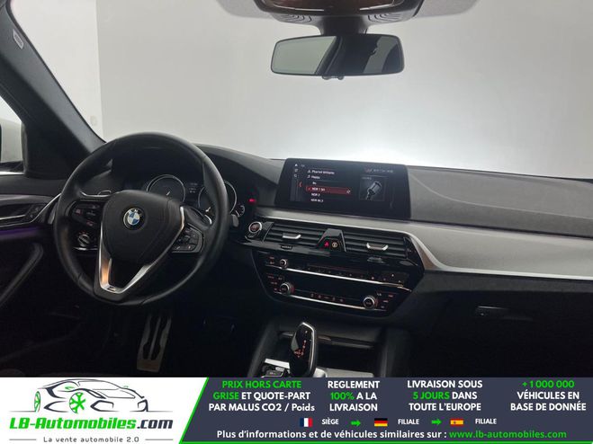 BMW Serie 5 520d 190 ch BVA Blanc de 2019