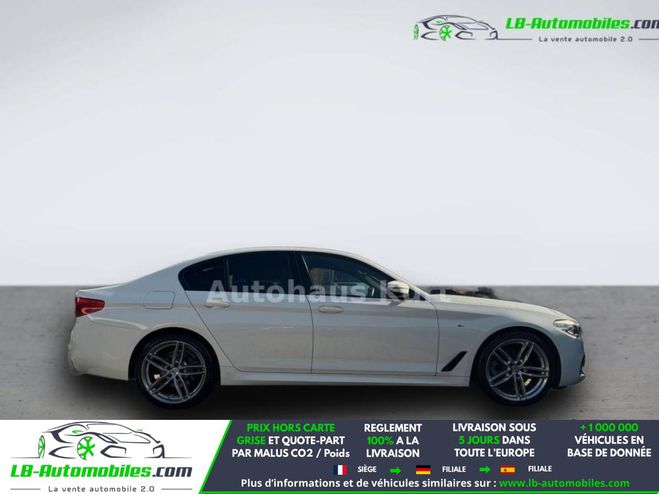 BMW Serie 5 520d 190 ch BVA Blanc de 2020
