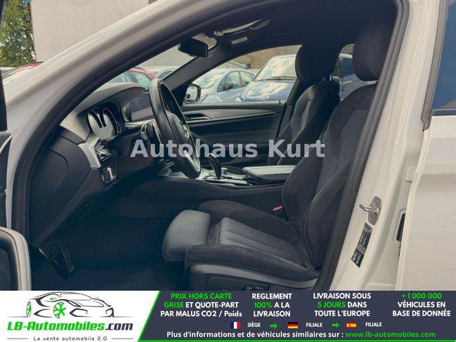 BMW Serie 5 520d 190 ch BVA Blanc de 2020