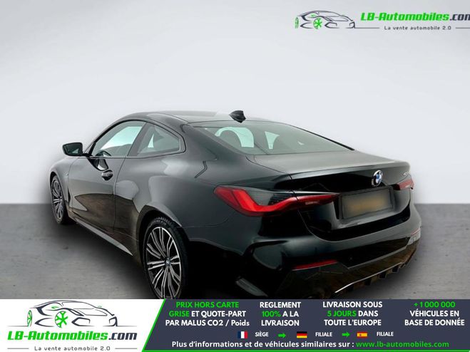BMW Serie 4 420d 190 ch BVA Noir M�tallique de 2021