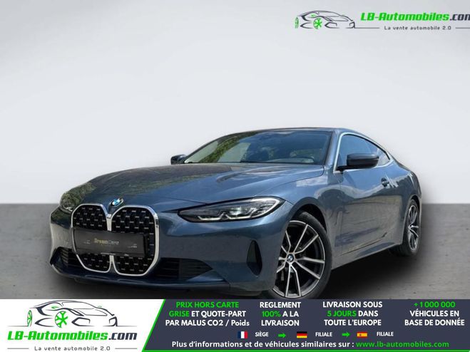 BMW Serie 4 420d 190 ch BVA Bleu M�tallique de 2021