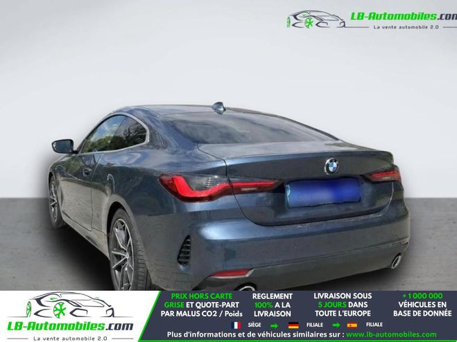BMW Serie 4 420d 190 ch BVA Bleu M�tallique de 2021