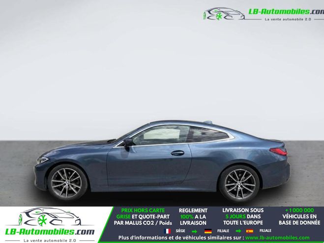 BMW Serie 4 420d 190 ch BVA Bleu M�tallique de 2021