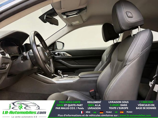 BMW Serie 4 420d 190 ch BVA Bleu M�tallique de 2021
