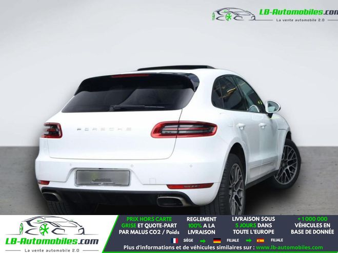 Porsche Macan 2.0 250 ch Blanc M�tallique de 2017