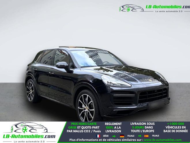 Porsche Cayenne Turbo 4.0 V8 550 ch  BVA Noir M�tallique de 2018