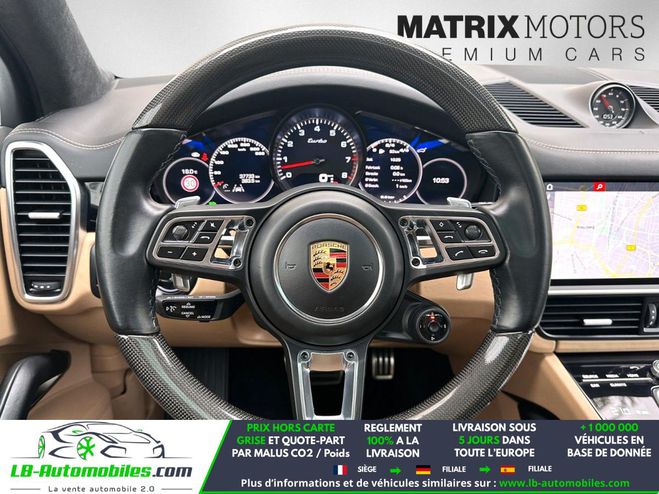 Porsche Cayenne Turbo 4.0 V8 550 ch  BVA Noir M�tallique de 2018