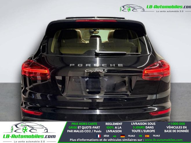 Porsche Cayenne S 3.6 V6 420 ch Noir M�tallique de 2016