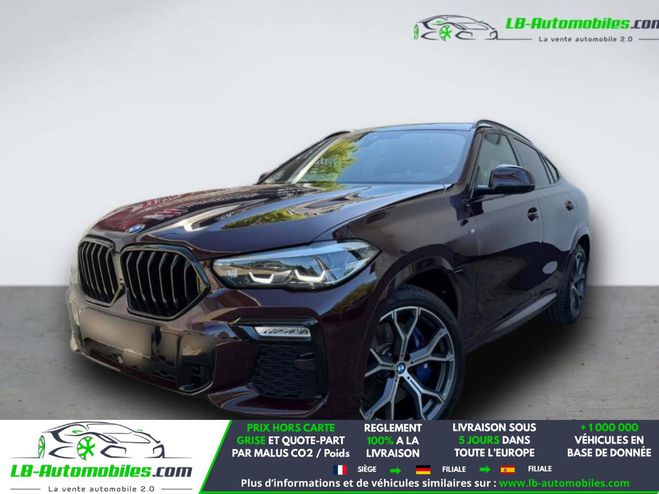 BMW X6 xDrive40d 340 ch BVA Prune M�tallique de 2021