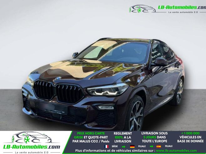 BMW X6 xDrive40d 340 ch BVA Prune M�tallique de 2021