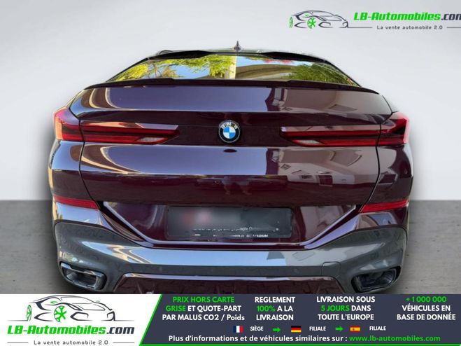 BMW X6 xDrive40d 340 ch BVA Prune M�tallique de 2021