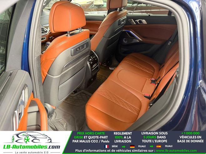 BMW X6 xDrive40d 340 ch BVA Bleu M�tallique de 2021