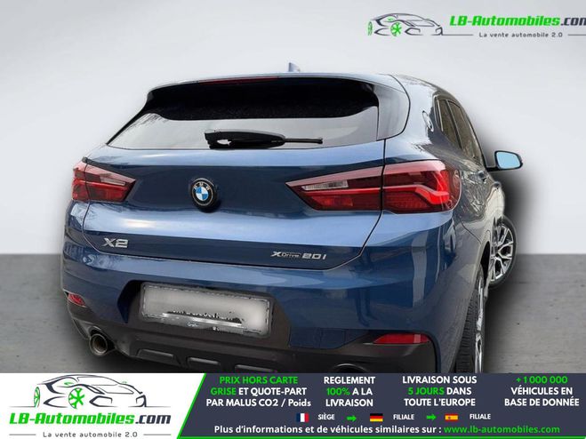 BMW X2 sDrive 20i 178 ch BVA Bleu M�tallique de 2021