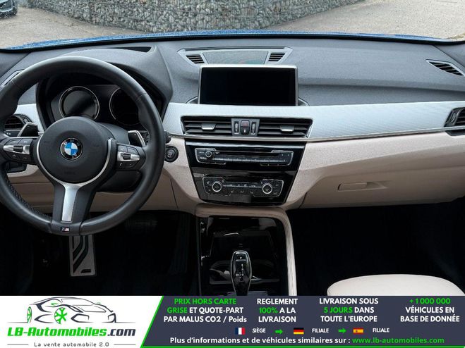 BMW X1 sDrive 20d 190 ch BVA Bleu M�tallique de 2018