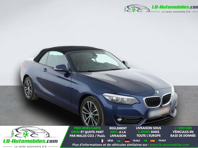 BMW Serie 1 118d 150 ch BVM Bleu de 2019