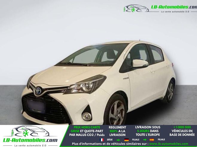 Toyota Yaris HYBRIDE 100ch Blanc M�tallique de 2016