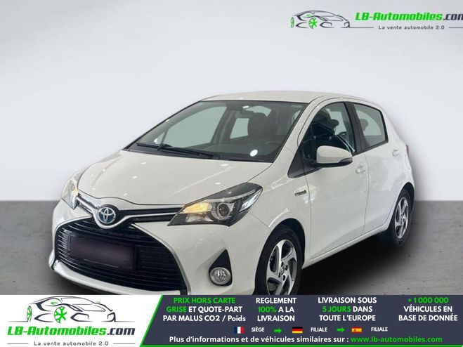 Toyota Yaris HYBRIDE 100ch Blanc de 2017