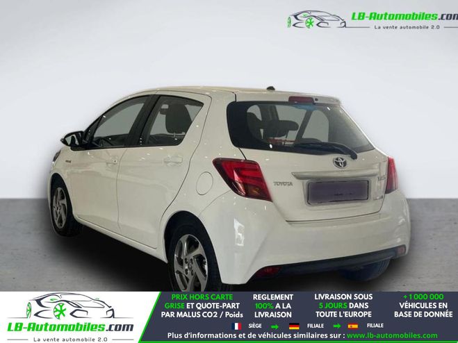 Toyota Yaris HYBRIDE 100ch Blanc de 2017